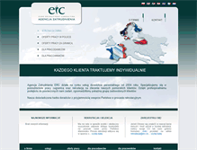 Tablet Screenshot of erc.ec